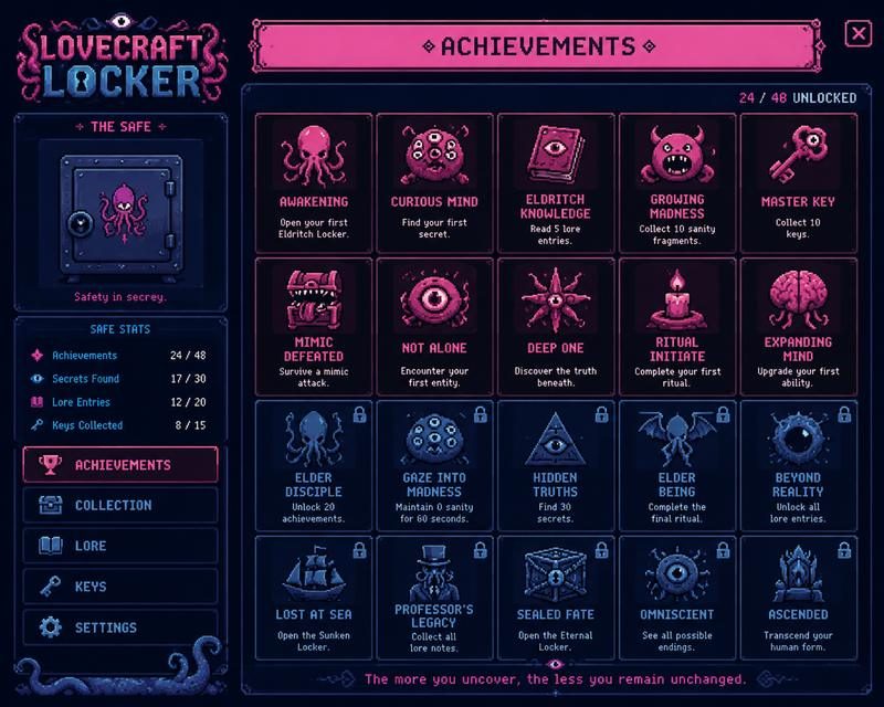 Lovecraft Locker 像素风界面 详情图 7