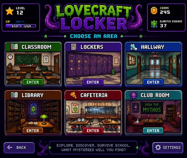 Lovecraft Locker 玩法展示 场景图 5