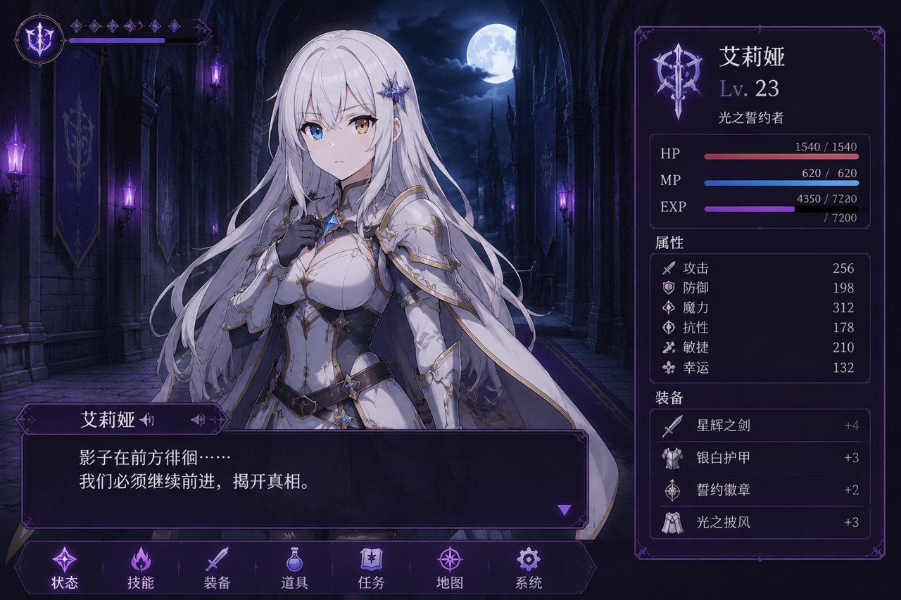 光与影的二重身 操作界面 资料图 8