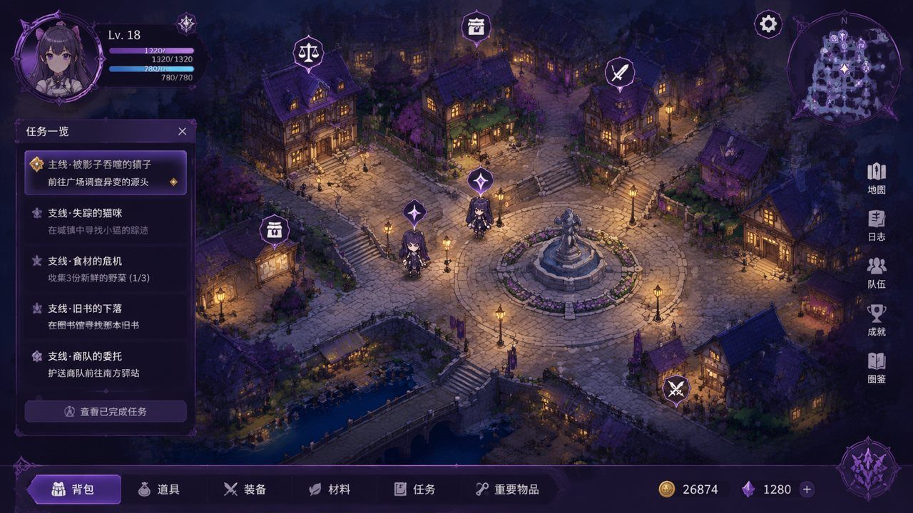 光与影的二重身 日式奇幻RPG 展示图 6